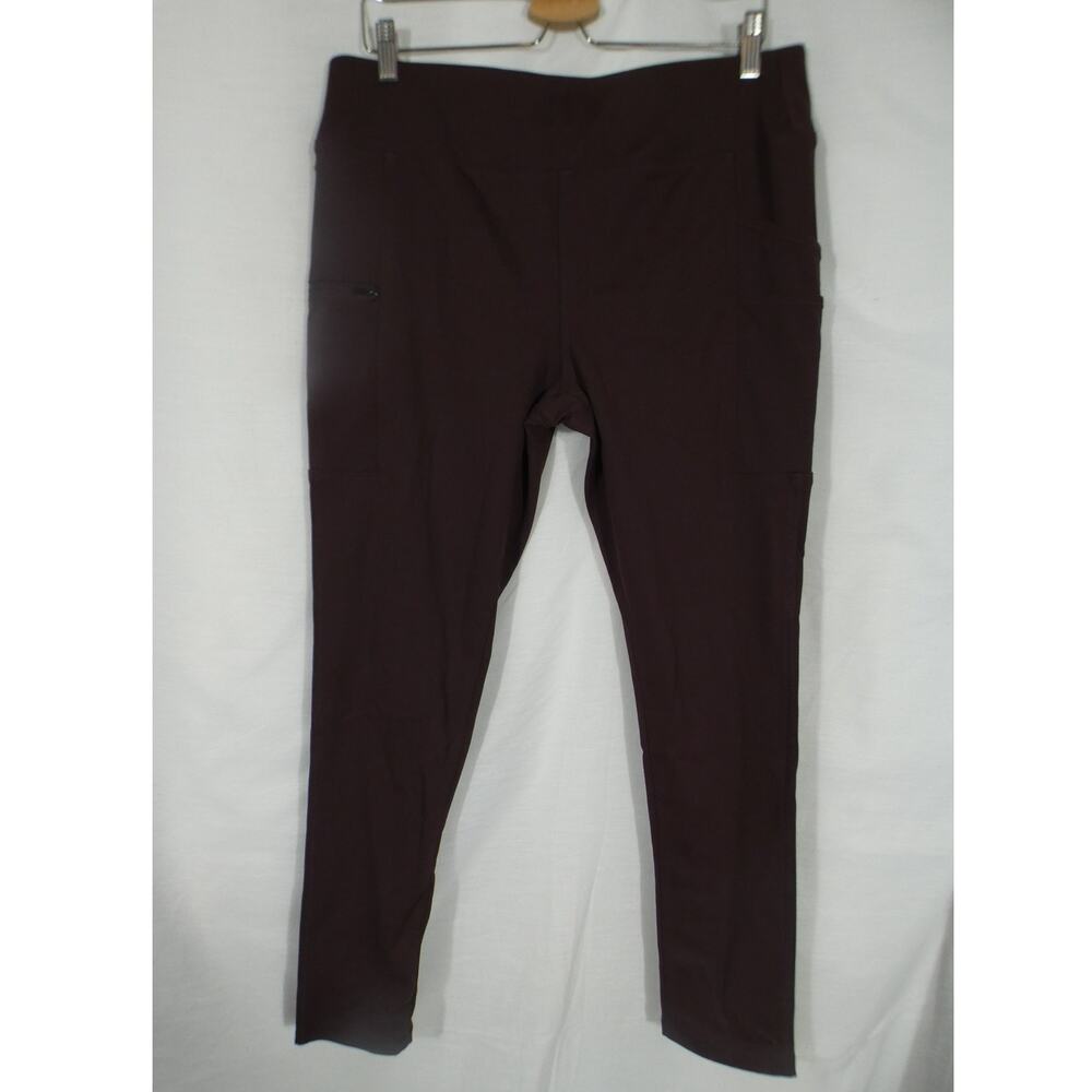 Carhartt Women's L(12/14) Brown Fitted Outdoor Work Pants Stretchy New With Tags